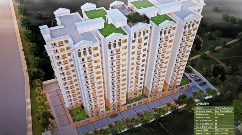 DSR Lotus Towers apartments sales in Bangalore